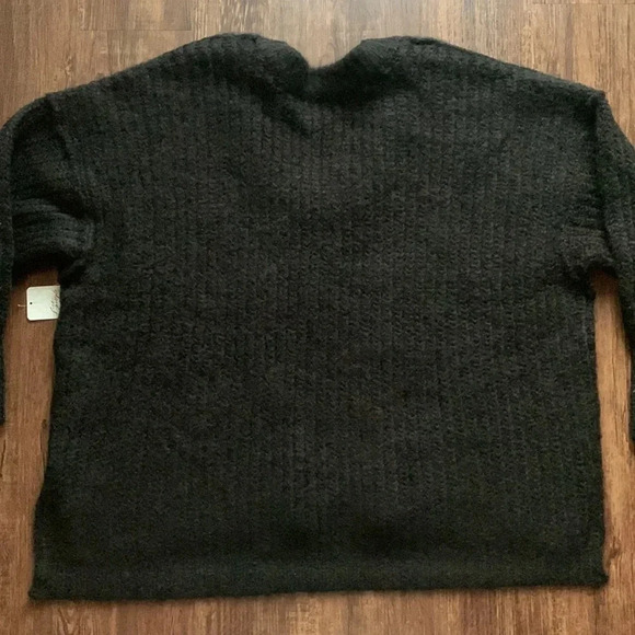 NWT Free People Black Sweater - Picture 7 of 16